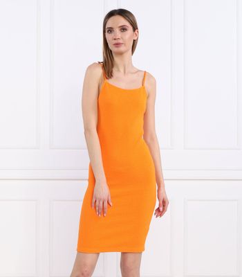 Sukienka na wiosnę Calvin Klein Jeans ze sklepu: Gomez Fashion Store w kategorii: Sukienki - zdjęcie 874714-BD9-10338_CJ232W000136261