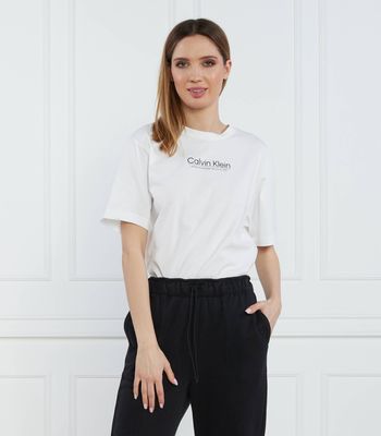 Bluzka damska na wiosnę Calvin Klein ze sklepu: Gomez Fashion Store w kategorii: Bluzki damskie - zdjęcie 874714-BD9-10338_CK232W000025257