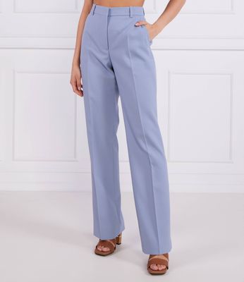 Spodnie damskie casual Calvin Klein ze sklepu: Gomez Fashion Store w kategorii: Spodnie damskie - zdjęcie 874714-BD9-10338_CK232W000028368