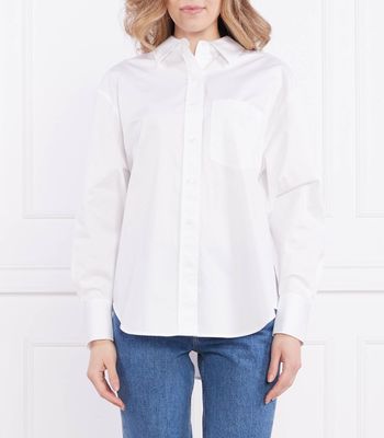 Koszula damska wiosenna Calvin Klein ze sklepu: Gomez Fashion Store w kategorii: Koszule damskie - zdjęcie 874714-BD9-10338_CK232W000035257