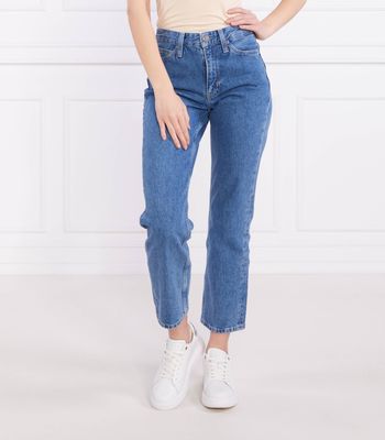 Jeansy damskie w miejskim stylu Calvin Klein ze sklepu: Gomez Fashion Store w kategorii: Jeansy damskie - zdjęcie 874714-BD9-10338_CK232W000042A98