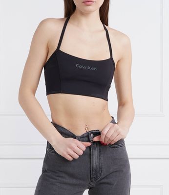 Biustonosz z napisami Calvin Klein Performance ze sklepu: Gomez Fashion Store w kategorii: Biustonosze - zdjęcie 874714-BD9-10338_CP232W000008009