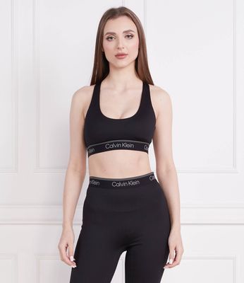 Calvin Klein Performance - Biustonosz z napisami ze sklepu: Gomez Fashion Store w kategorii: Biustonosze - zdjęcie 874714-BD9-10338_CP232W000012009