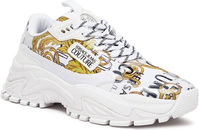 Buty sportowe damskie na wiosnę Versace Jeans Couture ze sklepu: Gomez Fashion Store w kategorii: Buty sportowe damskie - zdjęcie 874714-BD9-10338_VR232W000058A10