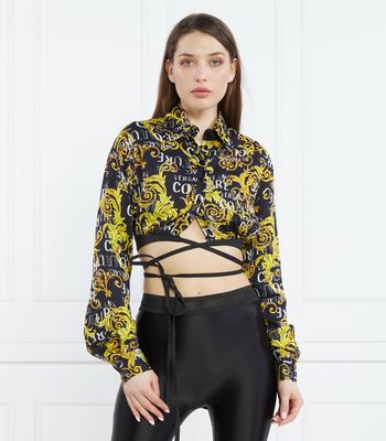 Koszula damska casualowa Versace Jeans Couture ze sklepu: Gomez Fashion Store w kategorii: Koszule damskie - zdjęcie 874714-BD9-10338_VR232W000110A06