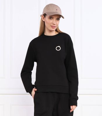 Bluza damska casual na jesień Trussardi ze sklepu: Gomez Fashion Store w kategorii: Bluzy damskie - zdjęcie 874714-BD9-10338_TJ232W000005298