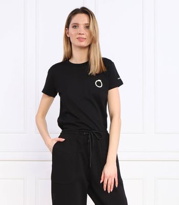 Bluzka damska casual Trussardi ze sklepu: Gomez Fashion Store w kategorii: Bluzki damskie - zdjęcie 874714-BD9-10338_TJ232W000008298