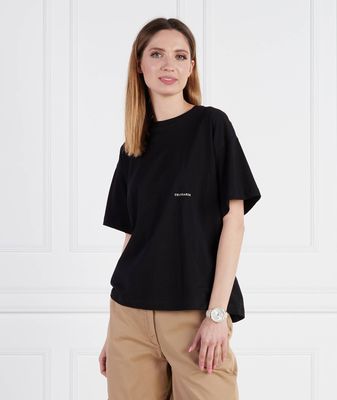 Bluzka damska na wiosnę casual Trussardi ze sklepu: Gomez Fashion Store w kategorii: Bluzki damskie - zdjęcie 874714-BD9-10338_TJ232W000009298