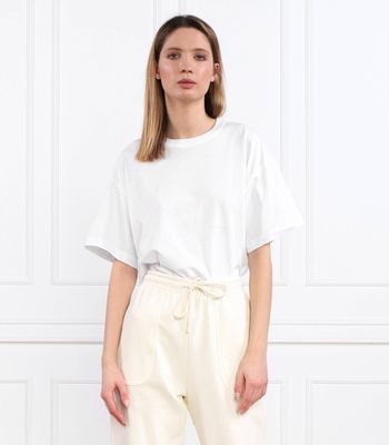 Trussardi - Bluzka damska wiosenna ze sklepu: Gomez Fashion Store w kategorii: Bluzki damskie - zdjęcie 874714-BD9-10338_TJ232W000009111