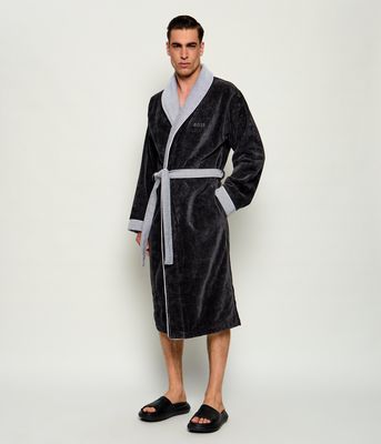Szlafrok damski BOSS BLACK ze sklepu: Gomez Fashion Store w kategorii: Szlafroki damskie - zdjęcie 874714-BD9-10338_BB225M000418A84