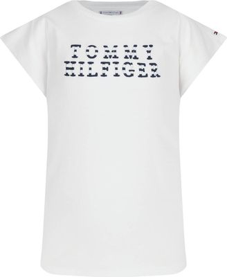 Tommy Hilfiger - Bluzka dziewczęca na lato ze sklepu: Gomez Fashion Store w kategorii: Bluzki dziewczęce