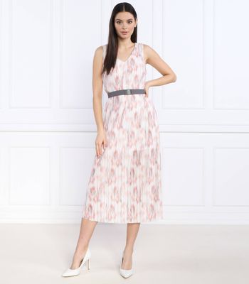 Sukienka na lato trapezowa Armani Exchange ze sklepu: Gomez Fashion Store w kategorii: Sukienki - zdjęcie 874714-BD9-10338_AX232W000047D74