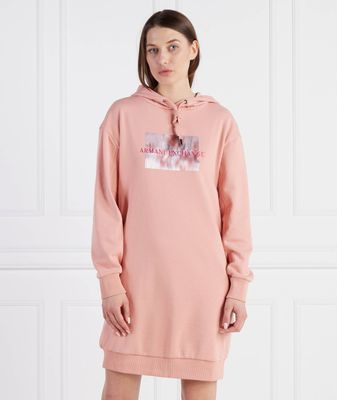 Sukienka na wiosnę Armani Exchange ze sklepu: Gomez Fashion Store w kategorii: Sukienki - zdjęcie 874714-BD9-10338_AX232W000055D47
