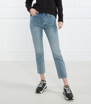 Jeansy damskie w miejskim stylu Armani Exchange ze sklepu: Gomez Fashion Store w kategorii: Jeansy damskie - zdjęcie 874714-BD9-10338_AX232W000109B95