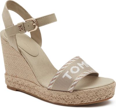 Espadryle damskie letnie Tommy Hilfiger ze sklepu: Gomez Fashion Store w kategorii: Espadryle damskie - zdjęcie 874714-BD9-10338_TH232W000029762
