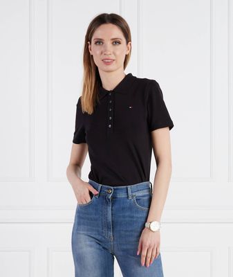 Bluzka damska casual na wiosnę Tommy Hilfiger ze sklepu: Gomez Fashion Store w kategorii: Bluzki damskie - zdjęcie 874714-BD9-10338_TH232W000088D12