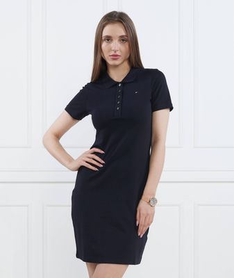 Sukienka na wiosnę Tommy Hilfiger ze sklepu: Gomez Fashion Store w kategorii: Sukienki - zdjęcie 874714-BD9-10338_TH232W000098F23