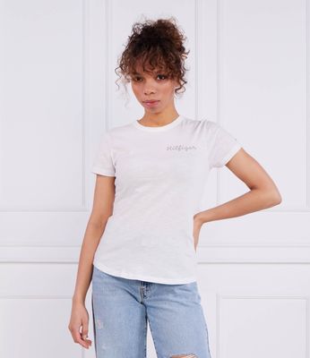 Bluzka damska Tommy Hilfiger ze sklepu: Gomez Fashion Store w kategorii: Bluzki damskie - zdjęcie 874714-BD9-10338_TH232W000101F31