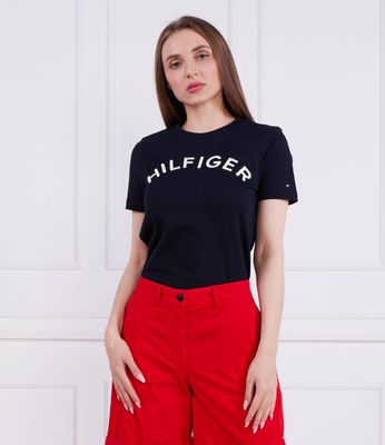 Bluzka damska na wiosnę Tommy Hilfiger ze sklepu: Gomez Fashion Store w kategorii: Bluzki damskie - zdjęcie 874714-BD9-10338_TH232W000103F23