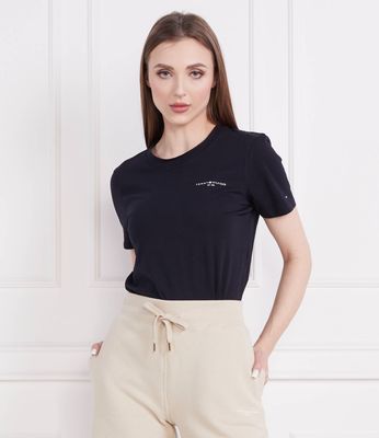 Bluzka damska casual Tommy Hilfiger ze sklepu: Gomez Fashion Store w kategorii: Bluzki damskie - zdjęcie 874714-BD9-10338_TH232W000107F23