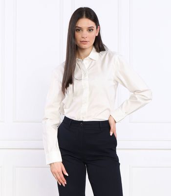 Koszula damska elegancka Tommy Hilfiger ze sklepu: Gomez Fashion Store w kategorii: Koszule damskie - zdjęcie 874714-BD9-10338_TH232W000114F31