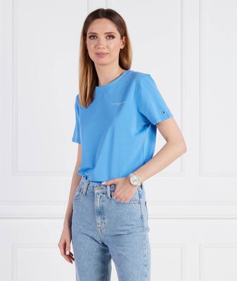 Bluzka damska casual Tommy Hilfiger ze sklepu: Gomez Fashion Store w kategorii: Bluzki damskie - zdjęcie 874714-BD9-10338_TH232W000107N27