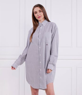 Tommy Hilfiger - Sukienka koszulowa ze sklepu: Gomez Fashion Store w kategorii: Sukienki - zdjęcie 874714-BD9-10338_TH232W000156G88