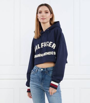 Bluza damska casualowa Tommy Hilfiger ze sklepu: Gomez Fashion Store w kategorii: Bluzy damskie - zdjęcie 874714-BD9-10338_TH232W000157F32
