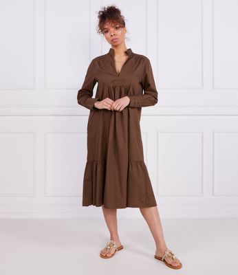 Sukienka trapezowa wiosenna Marc O'Polo ze sklepu: Gomez Fashion Store w kategorii: Sukienki - zdjęcie 874714-BD9-10338_MP232W000016436