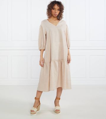 Peserico - Sukienka ze sklepu: Gomez Fashion Store w kategorii: Sukienki - zdjęcie 874714-BD9-10338_PC232W000010053