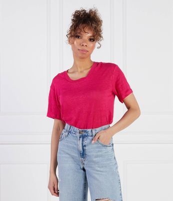 Bluzka damska casual Samsøe Samsøe ze sklepu: Gomez Fashion Store w kategorii: Bluzki damskie - zdjęcie 874714-BD9-10338_SS232W000001021