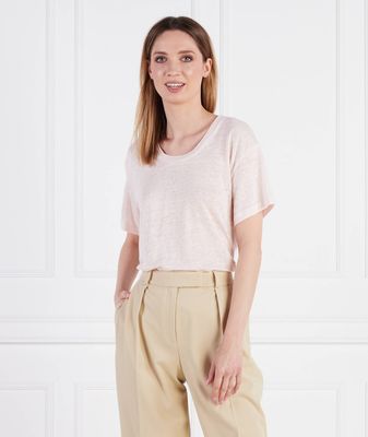 Bluzka damska na wiosnę Samsøe Samsøe ze sklepu: Gomez Fashion Store w kategorii: Bluzki damskie - zdjęcie 874714-BD9-10338_SS232W000001022