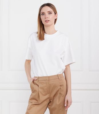 Bluzka damska casual na wiosnę Samsøe Samsøe ze sklepu: Gomez Fashion Store w kategorii: Bluzki damskie - zdjęcie 874714-BD9-10338_SS232W000004020