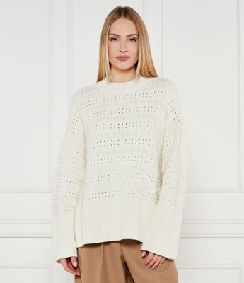 Samsøe Samsøe - Sweter damski ze sklepu: Gomez Fashion Store w kategorii: Swetry damskie - zdjęcie 874714-BD9-10338_SS232W000016031