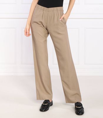 Spodnie damskie casualowe Samsøe Samsøe ze sklepu: Gomez Fashion Store w kategorii: Spodnie damskie - zdjęcie 874714-BD9-10338_SS232W000022033