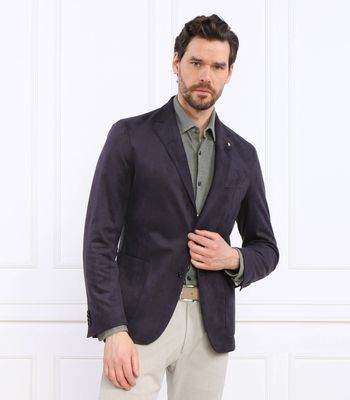 Marynarka męska na wiosnę BOSS BLACK ze sklepu: Gomez Fashion Store w kategorii: Marynarki męskie - zdjęcie 874714-BD9-10338_BB232M000133404