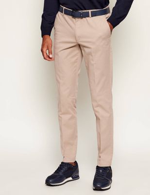 BOSS BLACK - Spodnie męskie na lato casualowe ze sklepu: Gomez Fashion Store w kategorii: Spodnie męskie - zdjęcie 874714-BD9-10338_BB232M000150294