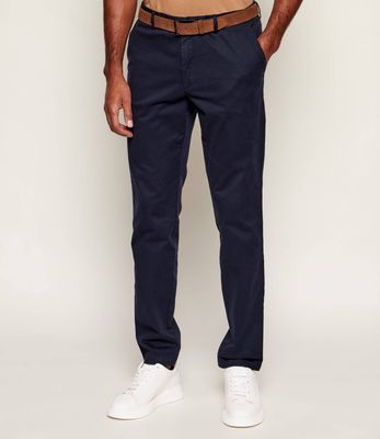 Spodnie męskie na lato casual BOSS BLACK ze sklepu: Gomez Fashion Store w kategorii: Spodnie męskie - zdjęcie 874714-BD9-10338_BB232M000150404