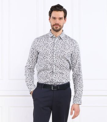 Koszula męska casualowa BOSS BLACK ze sklepu: Gomez Fashion Store w kategorii: Koszule męskie - zdjęcie 874714-BD9-10338_BB232M000190100