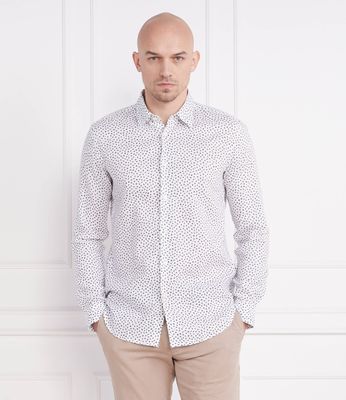 Koszula męska na wiosnę BOSS BLACK ze sklepu: Gomez Fashion Store w kategorii: Koszule męskie - zdjęcie 874714-BD9-10338_BB232M000190404
