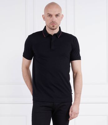 BOSS BLACK - T-shirt męski casual ze sklepu: Gomez Fashion Store w kategorii: T-shirty męskie - zdjęcie 874714-BD9-10338_BB232M000258001