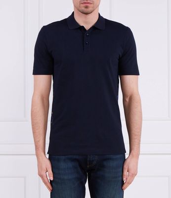 T-shirt męski na wiosnę casual BOSS BLACK ze sklepu: Gomez Fashion Store w kategorii: T-shirty męskie - zdjęcie 874714-BD9-10338_BB232M000259404