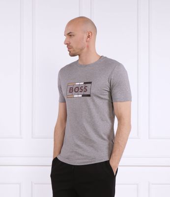 T-shirt męski BOSS BLACK ze sklepu: Gomez Fashion Store w kategorii: T-shirty męskie - zdjęcie 874714-BD9-10338_BB232M000263041