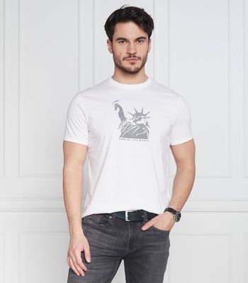 Armani Exchange - T-shirt męski ze sklepu: Gomez Fashion Store w kategorii: T-shirty męskie - zdjęcie 874714-BD9-10338_AX232M000053100