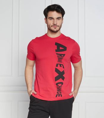 T-shirt męski na wiosnę młodzieżowy Armani Exchange ze sklepu: Gomez Fashion Store w kategorii: T-shirty męskie - zdjęcie 874714-BD9-10338_AX232M000054D49