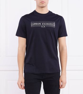 T-shirt męski młodzieżowy Armani Exchange ze sklepu: Gomez Fashion Store w kategorii: T-shirty męskie - zdjęcie 874714-BD9-10338_AX232M000087250
