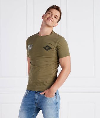 T-shirt męski na wiosnę Replay ze sklepu: Gomez Fashion Store w kategorii: T-shirty męskie - zdjęcie 874714-BD9-10338_RY232M000016055