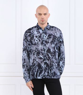 Koszula męska na jesień Armani Exchange ze sklepu: Gomez Fashion Store w kategorii: Koszule męskie - zdjęcie 874714-BD9-10338_AX232M000136D71