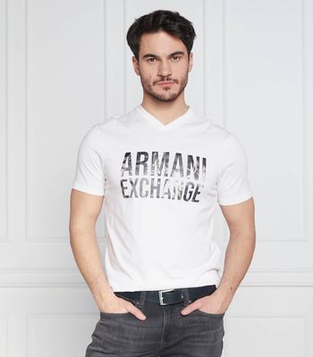 T-shirt męski Armani Exchange ze sklepu: Gomez Fashion Store w kategorii: T-shirty męskie - zdjęcie 874714-BD9-10338_AX232M000189100