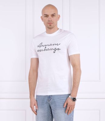 T-shirt męski młodzieżowy Armani Exchange ze sklepu: Gomez Fashion Store w kategorii: T-shirty męskie - zdjęcie 874714-BD9-10338_AX232M000214100